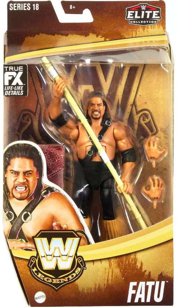 WWE Wrestling Legends Series 18 Fatu Action Figure