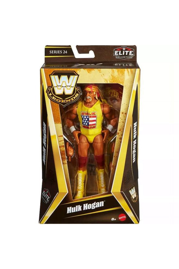 WWE Wrestling Elite Collection Legends Series 24 Hulk Hogan Exclusive Figure