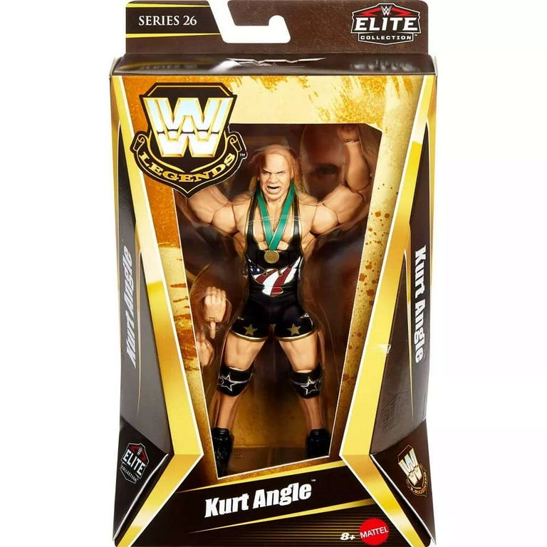 WWE Wrestling Legends Series 26 Kurt Angle Action Figure - Walmart.com