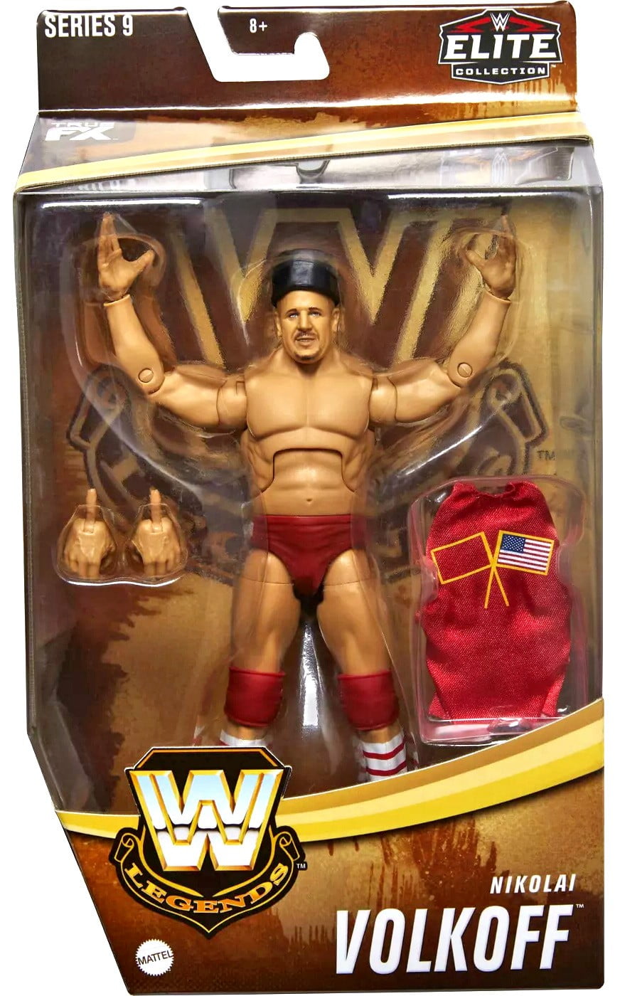 WWE Wrestling Legends Series 9 Nikolai Volkoff Action Figure
