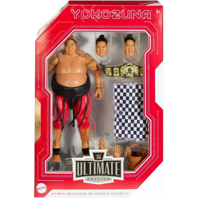 Mattel WWE Ultimate Edition Yokozuna Action Figure, Collectible, Ages 4+, Plastic, White Mattel WWE Ultimate Edition Yokozuna Action Figure, Collectible, Ages 4+, Plastic, White