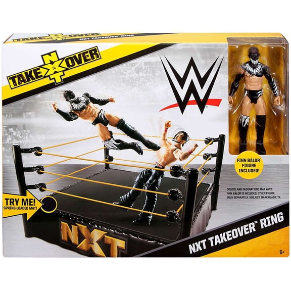 WWE Wrestling NXT TakeOver Superstar Ring [Finn Balor Figure]