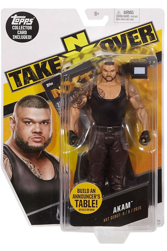 WWE Wrestling NXT Takeover Akam Action Figure