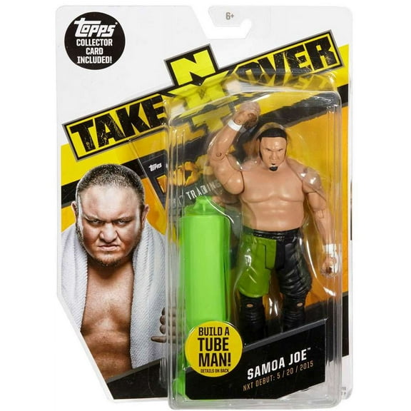 WWE Wrestling NXT Takeover Samoa Joe Action Figure (Build A Tube Man!)