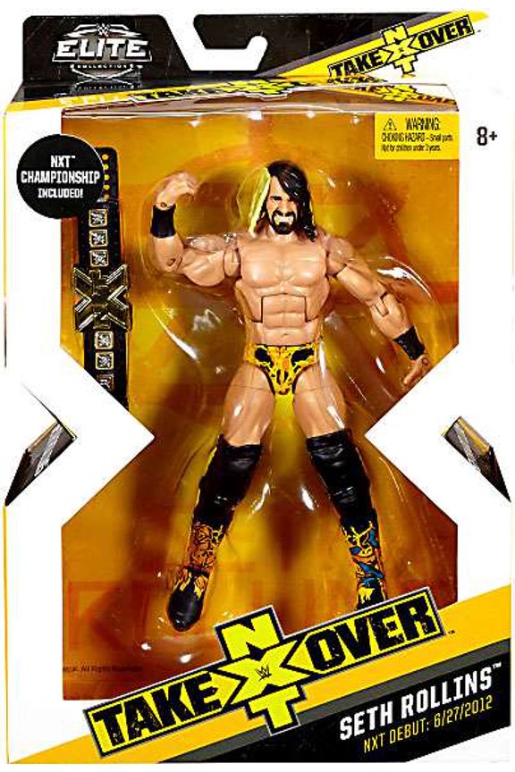 Wrestling NXT Takeover Seth Rollins Action Figure