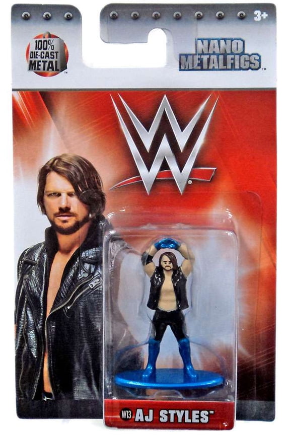 WWE Wrestling Nano Metalfigs AJ Styles Diecast Figure