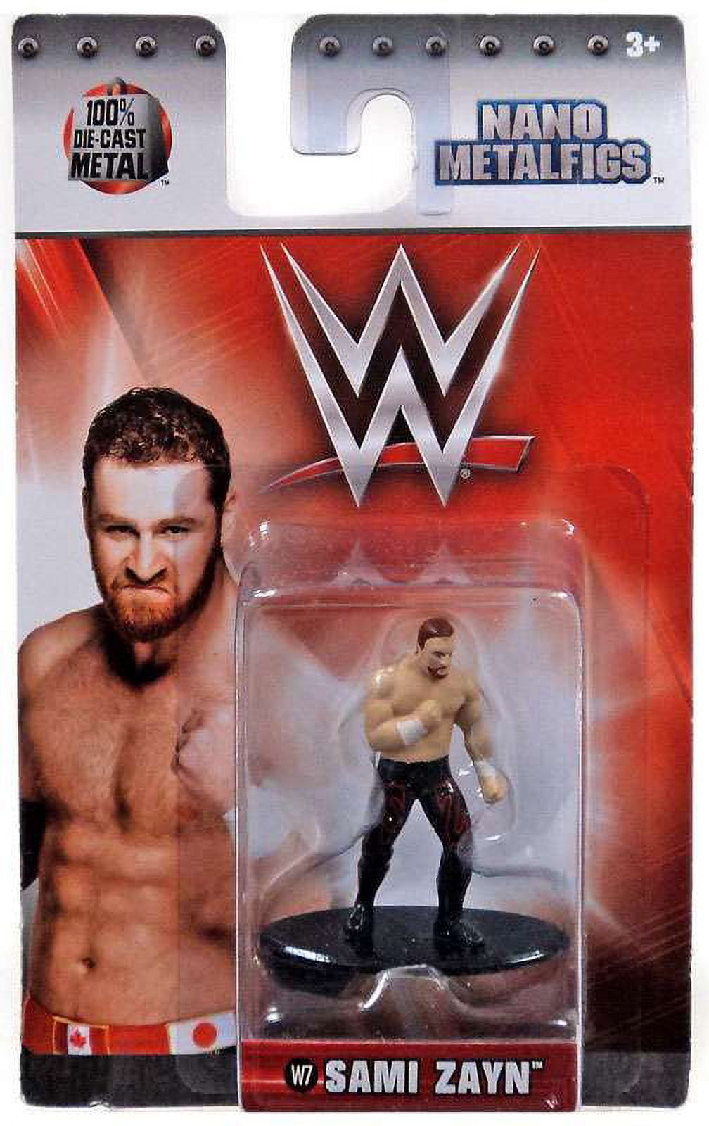 WWE Wrestling Nano Metalfigs Sami Zayn Diecast Figure - Walmart.com