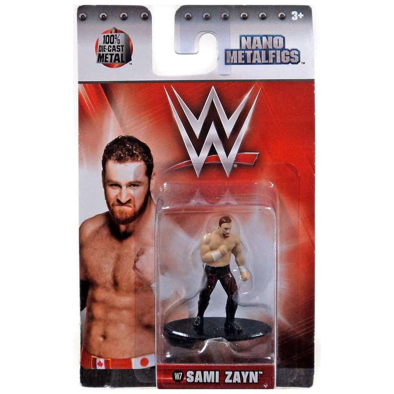 WWE Wrestling Nano Metalfigs Sami Zayn Diecast Figure - Walmart.com