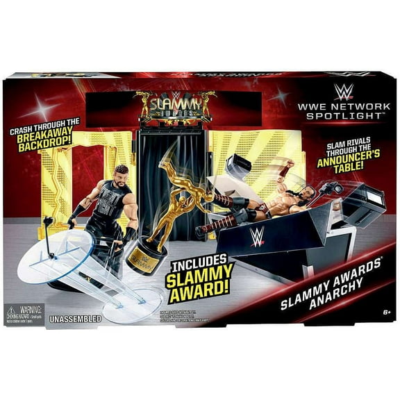 WWE Wrestling Network Spotlight Slammy Awards Anarchy Playset