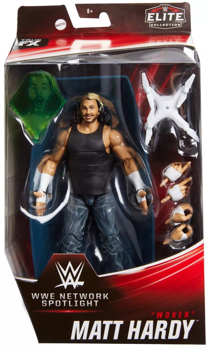 MATTEL WWE Wrestling Network Spotlight Woken Matt Hardy Action Figure