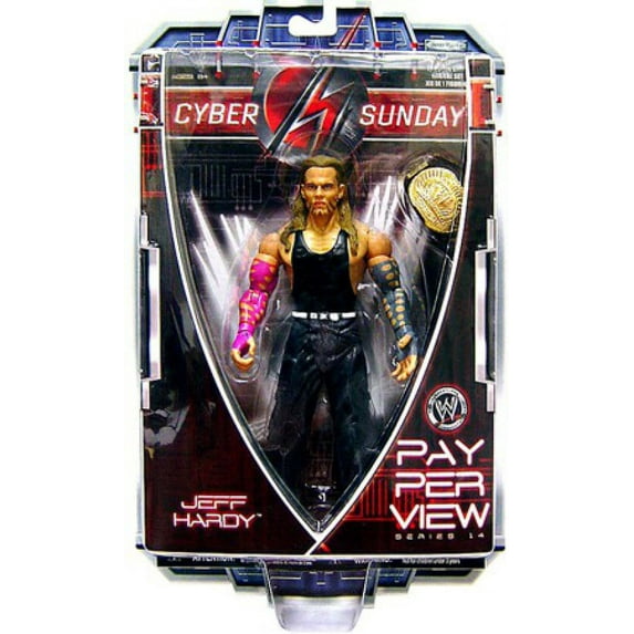 WWE Wrestling Pay Per View Series 14 Cyber Sunday Jeff Hardy Action Figure