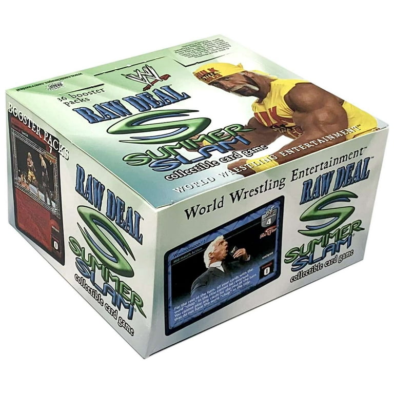 WWE Wrestling Raw Deal Trading Card Game Summer Slam Booster Box