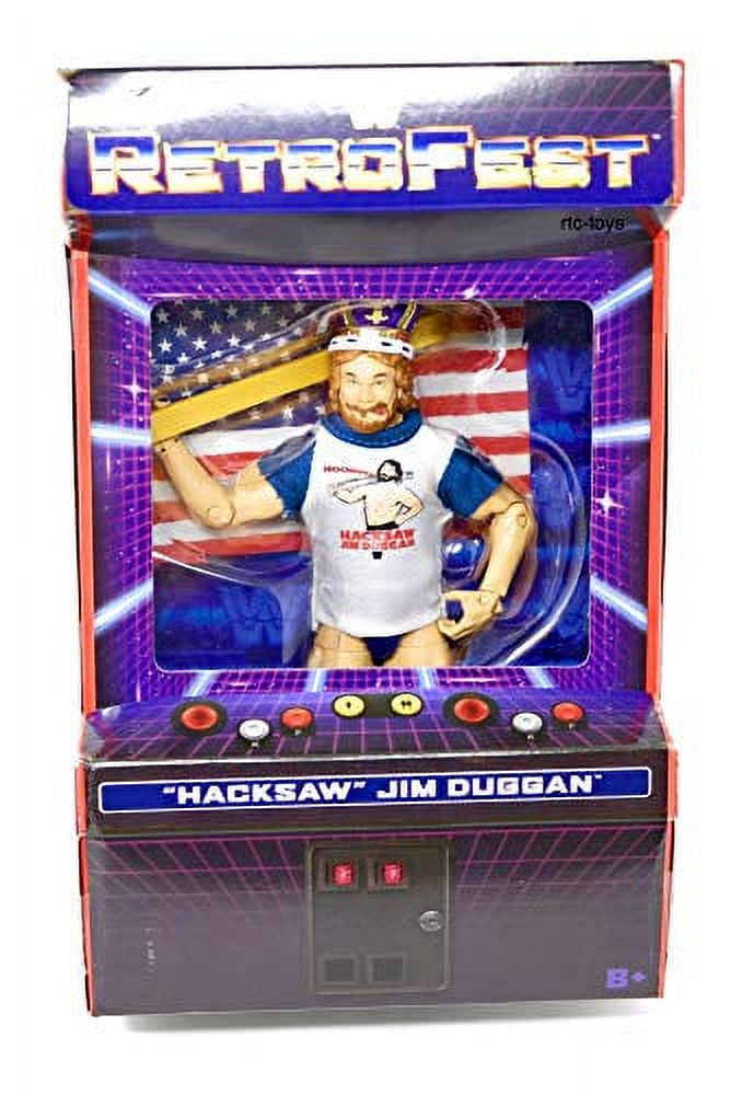 WWE Wrestling RetroFest Hacksaw Jim Duggan Action Figure