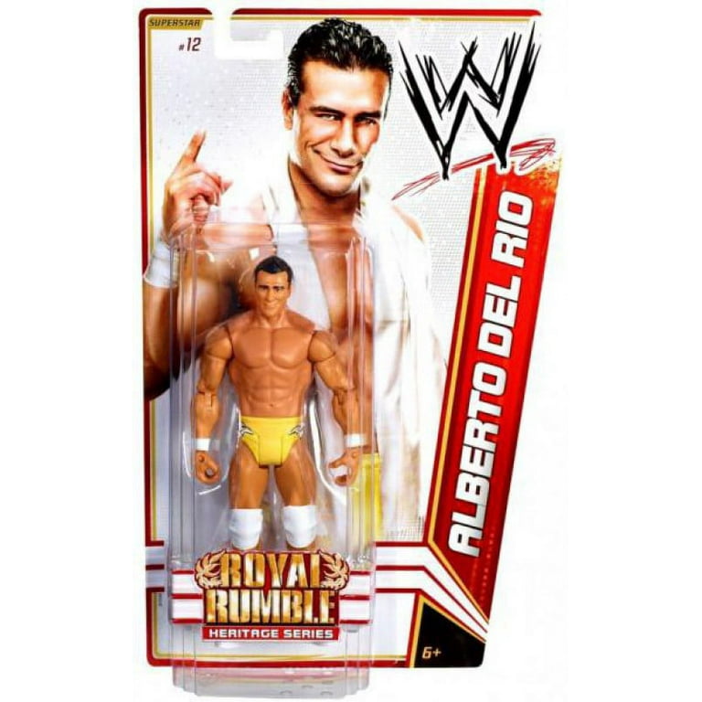 Figura WWE Del Luchador Alberto Del Rio WrestleMania 29 - Mattel (2013)