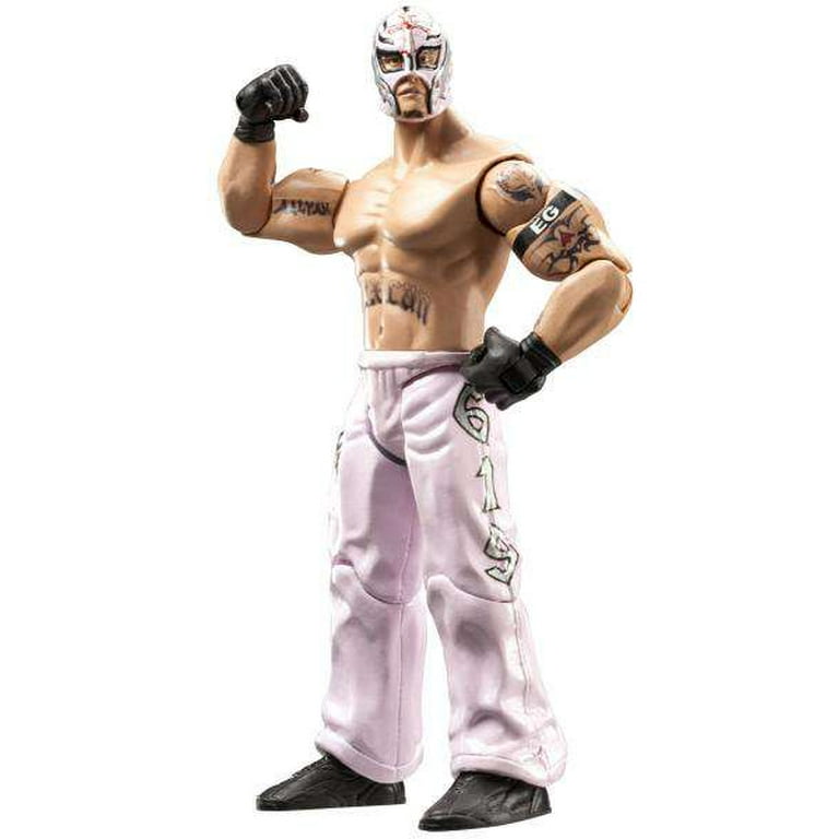WWE REY MYSTERIO JAKKS WRESTLING RIPPED MASK FIGURE RUTHLESS