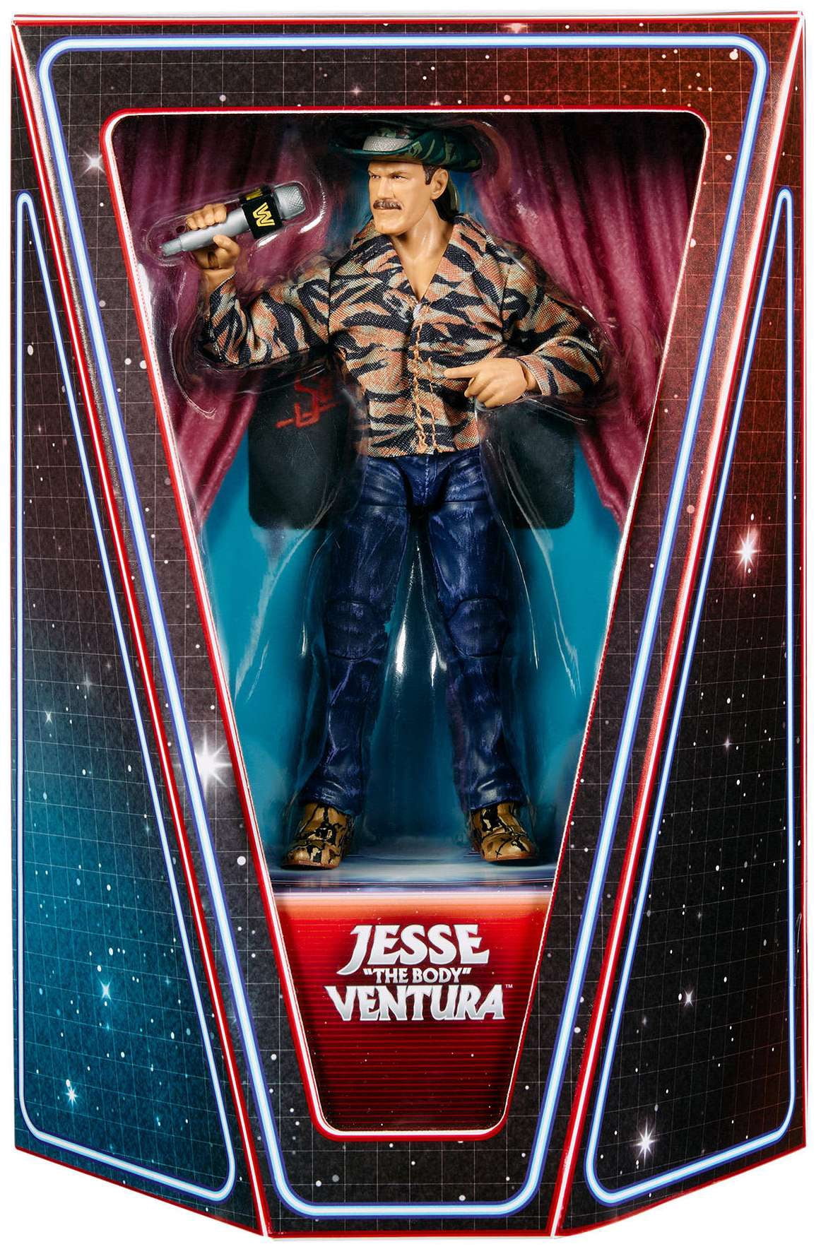 WWE Wrestling Saturday Night's Main Event Jesse The Body Ventura Action Figure