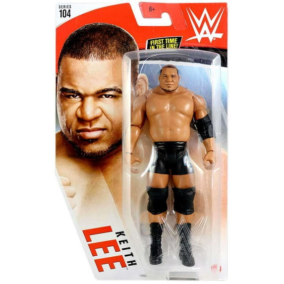 WWE Wrestling Series 104 Keith Lee Action Figure (Black Shorts Variant)