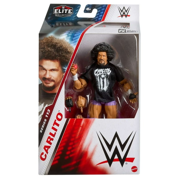 WWE Wrestling Series 113 Carlito Action Figure (Chase, Purple Trunks)