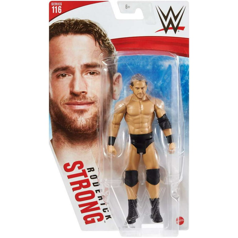 WWE Wrestling Series 116 Roderick Strong Action Figure (Black Trunks, Chase  version)