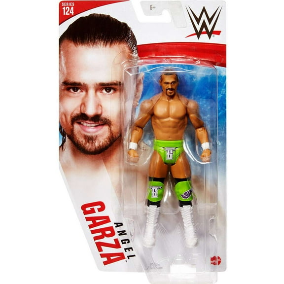 WWE Wrestling Series 124 Angel Garza Action Figure (Green Gear, Chase Version)