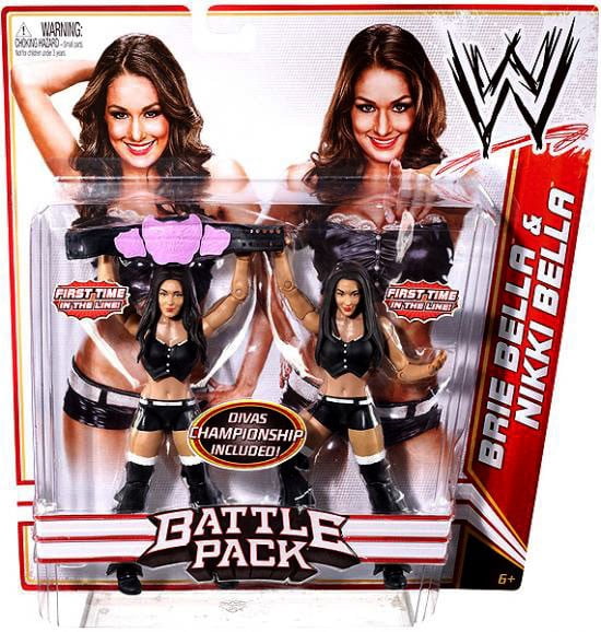 WWE Wrestling Series 15 Brie Bella & Nikki Bella Action Figure 2-Pack