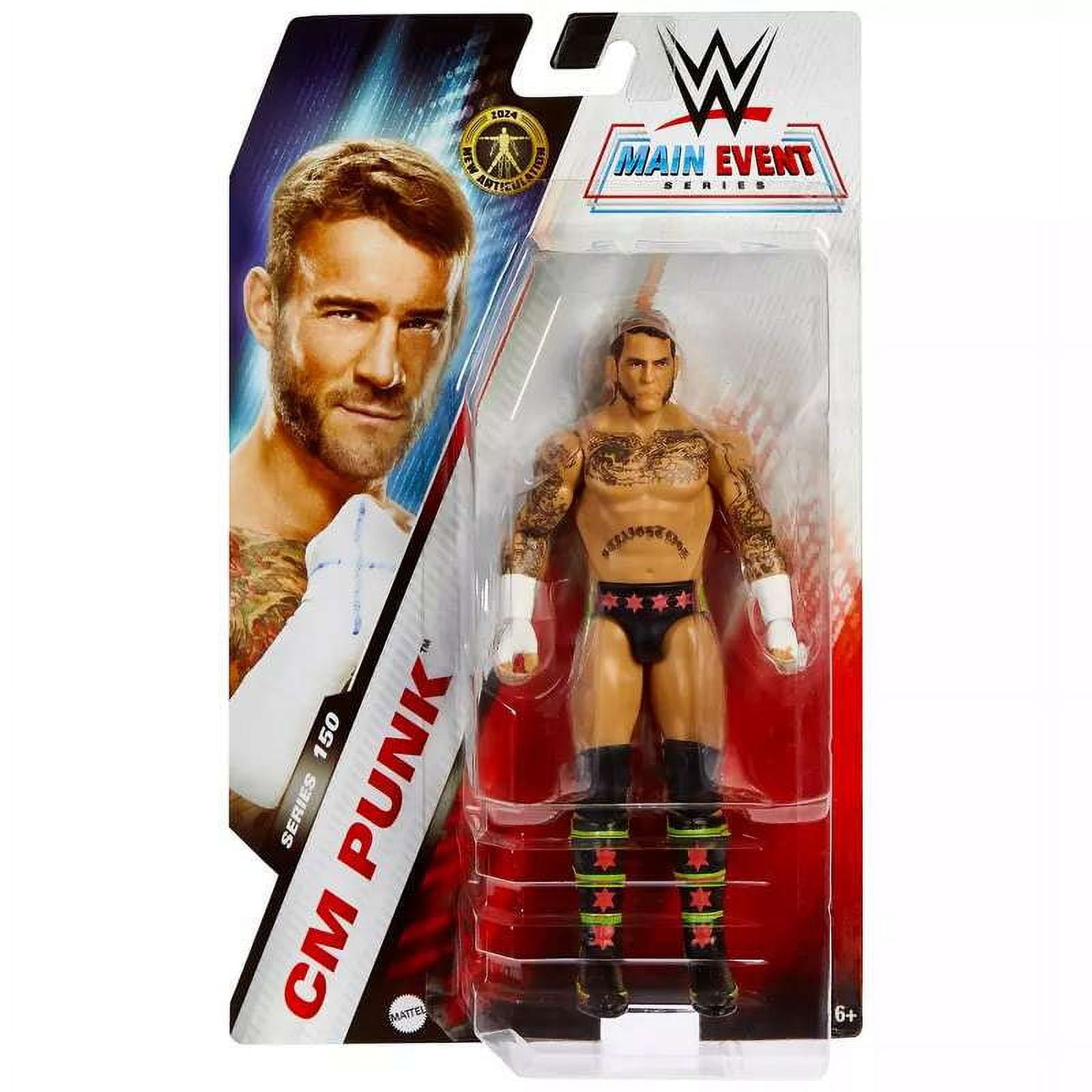 WWE Wrestling Series 150 CM Punk Action Figure (Chase) - Walmart.com