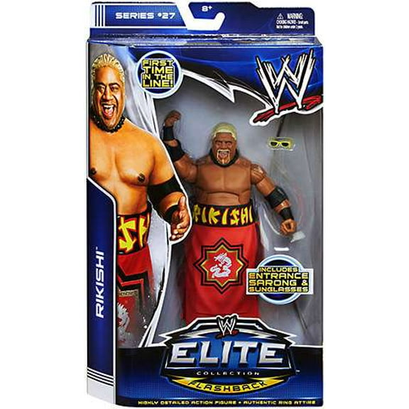 WWE Wrestling Series 27 Rikishi Action Figure [Entrance Sarong & Sunglasses]