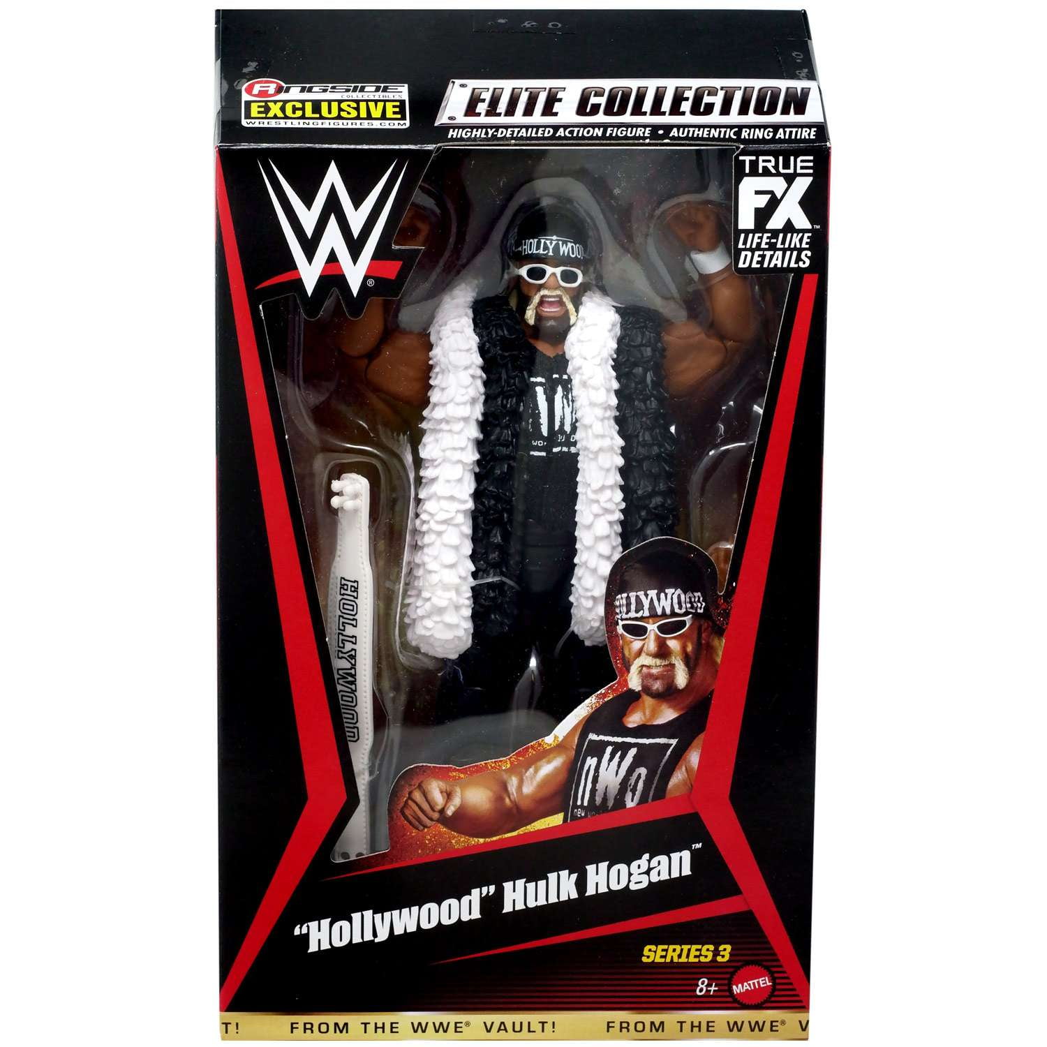 WWE Wrestling Series 3 Hollywood Hulk Hogan Action Figure