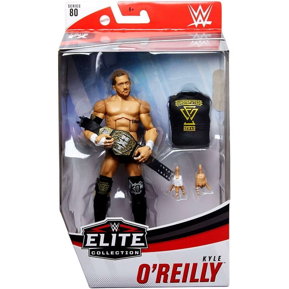WWE Wrestling Series 80 Kyle O'Reilly Action Figure (Black Trunks, Chase Version)