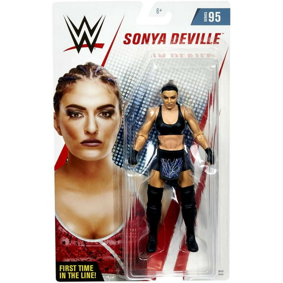 WWE Wrestling Series 95 Sonya Deville Action Figure (Black Attire)