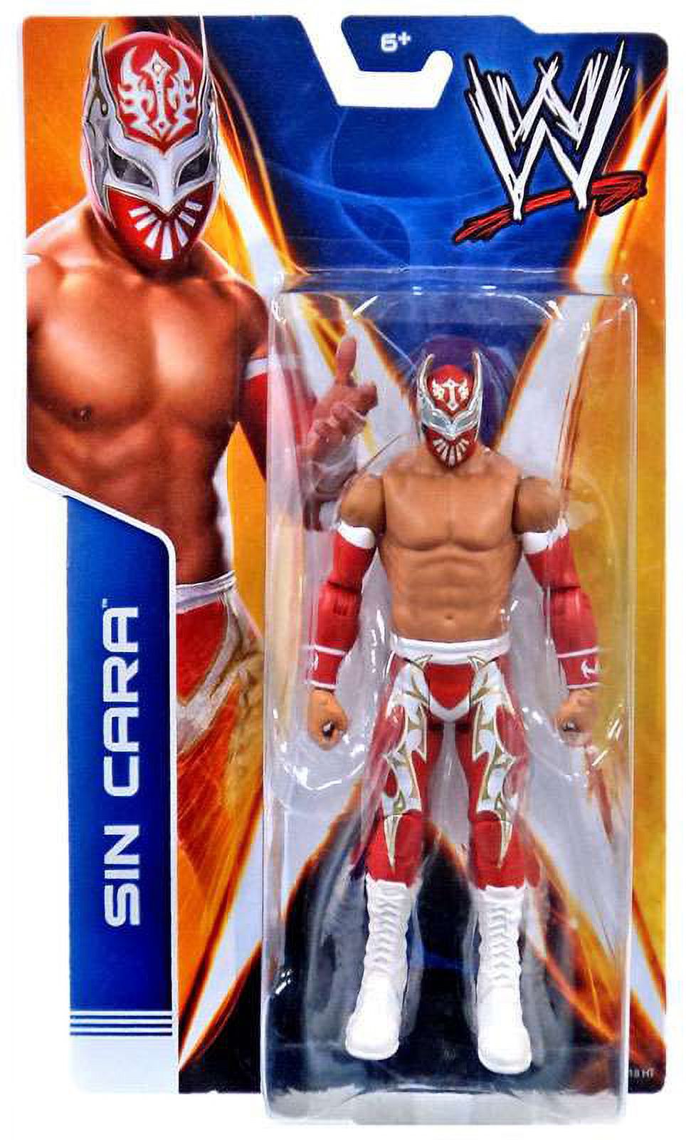 Action Figure WWE Elite Collection Sin Cara, 16 Cm Articolata Con Accessorio