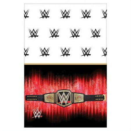 WWE Wrestling Smash Plastic Table Cover (1ct)