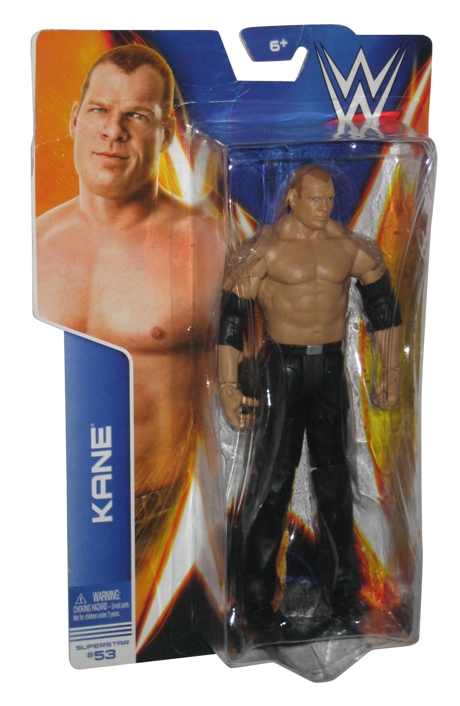 WWE Wrestling Superstar Series #53 Kane WWF Action Figure - Walmart.com