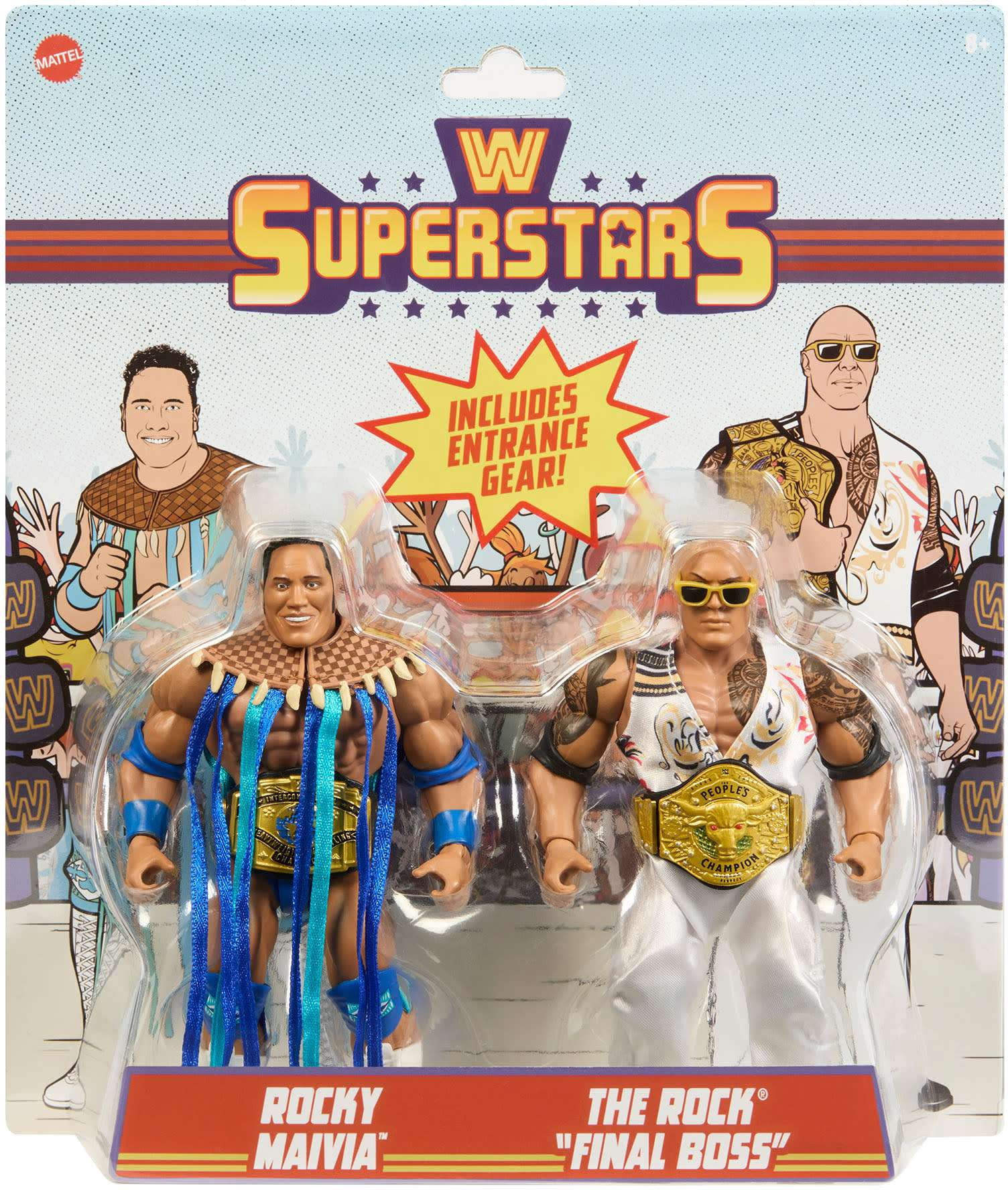 Classic Superstars Wrestling Action Figures