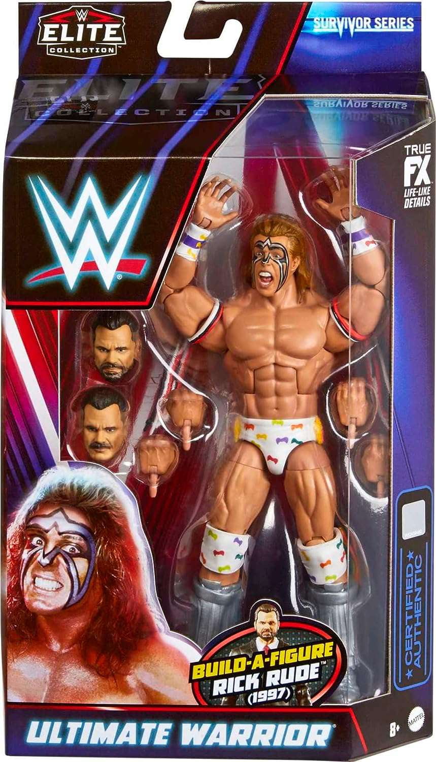 WWE Wrestling Survivor Series Ultimate Warrior Action Figure