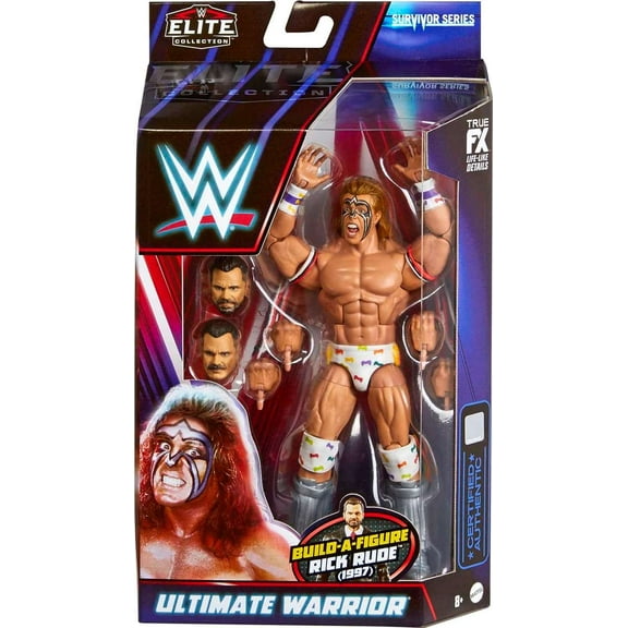 WWE Wrestling Survivor Series Ultimate Warrior Action Figure