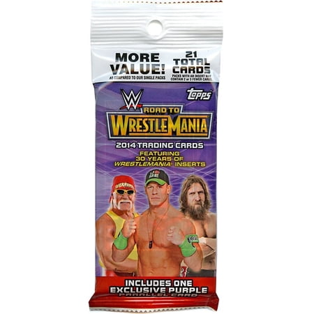 WWE Wrestling Topps 2014 Road to WrestleMania Trading Card RETAIL VALUE Pack
