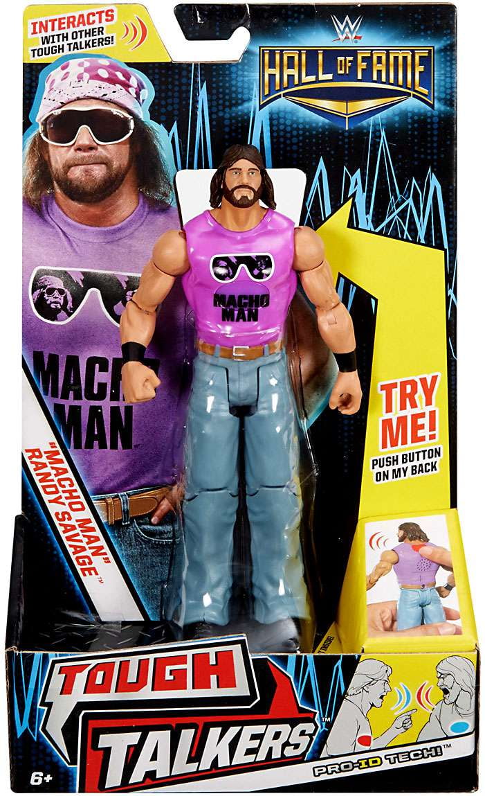 WWE Wrestling Tough Talkers "Macho Man" Randy Savage Action Figure