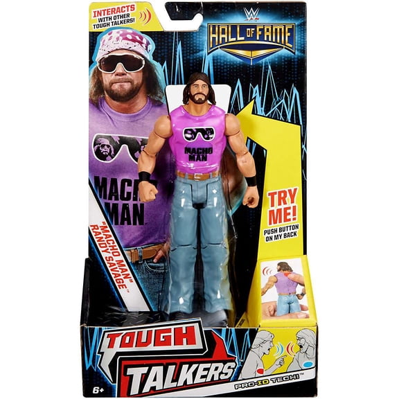 WWE Wrestling Tough Talkers "Macho Man" Randy Savage Action Figure