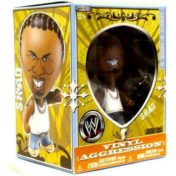 WWE Wrestling Vinyl Aggression Series 6 Shad Vinyl Figure