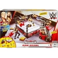 thumbnail image 1 of WWE Wrestling Wrekkin' RAW Brawl Ring Playset (with Cody Rhodes & Seth Rollins Action Figures!), 1 of 5