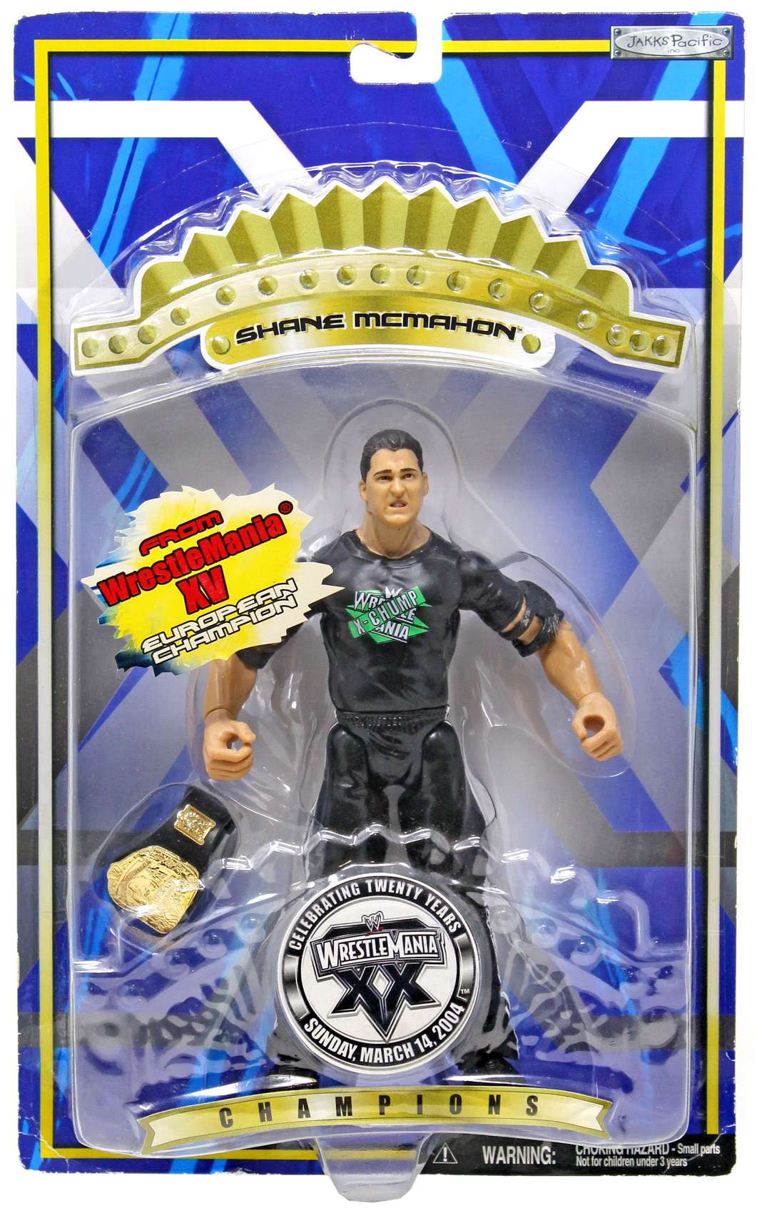 WWE Wrestling WrestleMania 20 Champions Shane McMahon Action Figure
