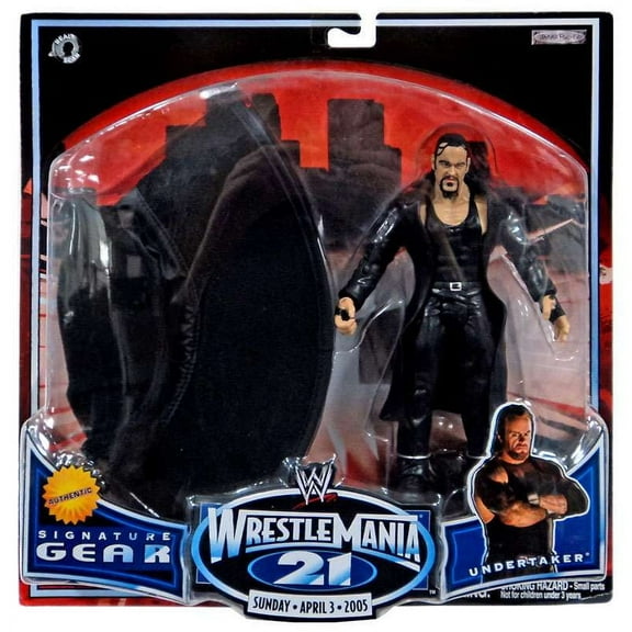 WWE Wrestling WrestleMania 21 Series 1 Undertaker Action Figure
