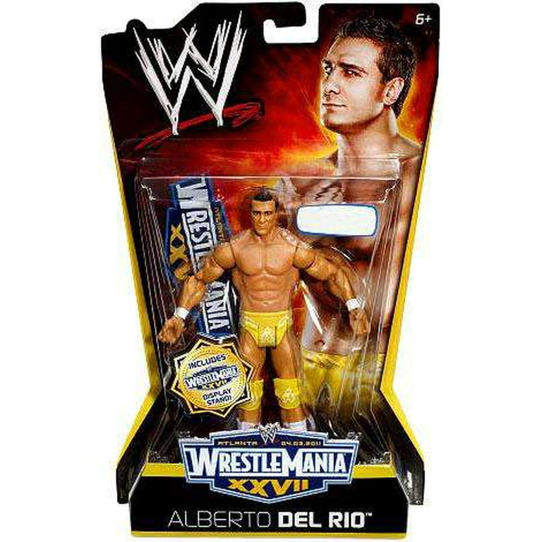 WWE Wrestling WrestleMania 27 Alberto Del Rio Exclusive Action