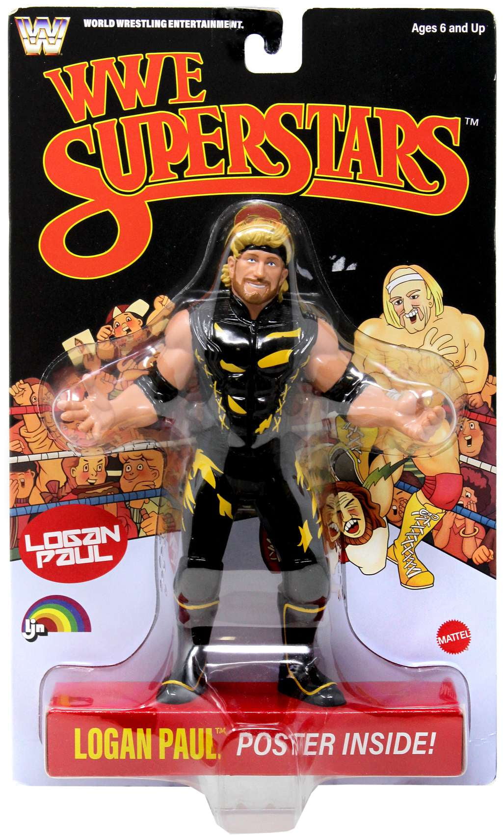WWE Wrestling Wrestling Superstars Logan Paul Action Figure [Black Card]