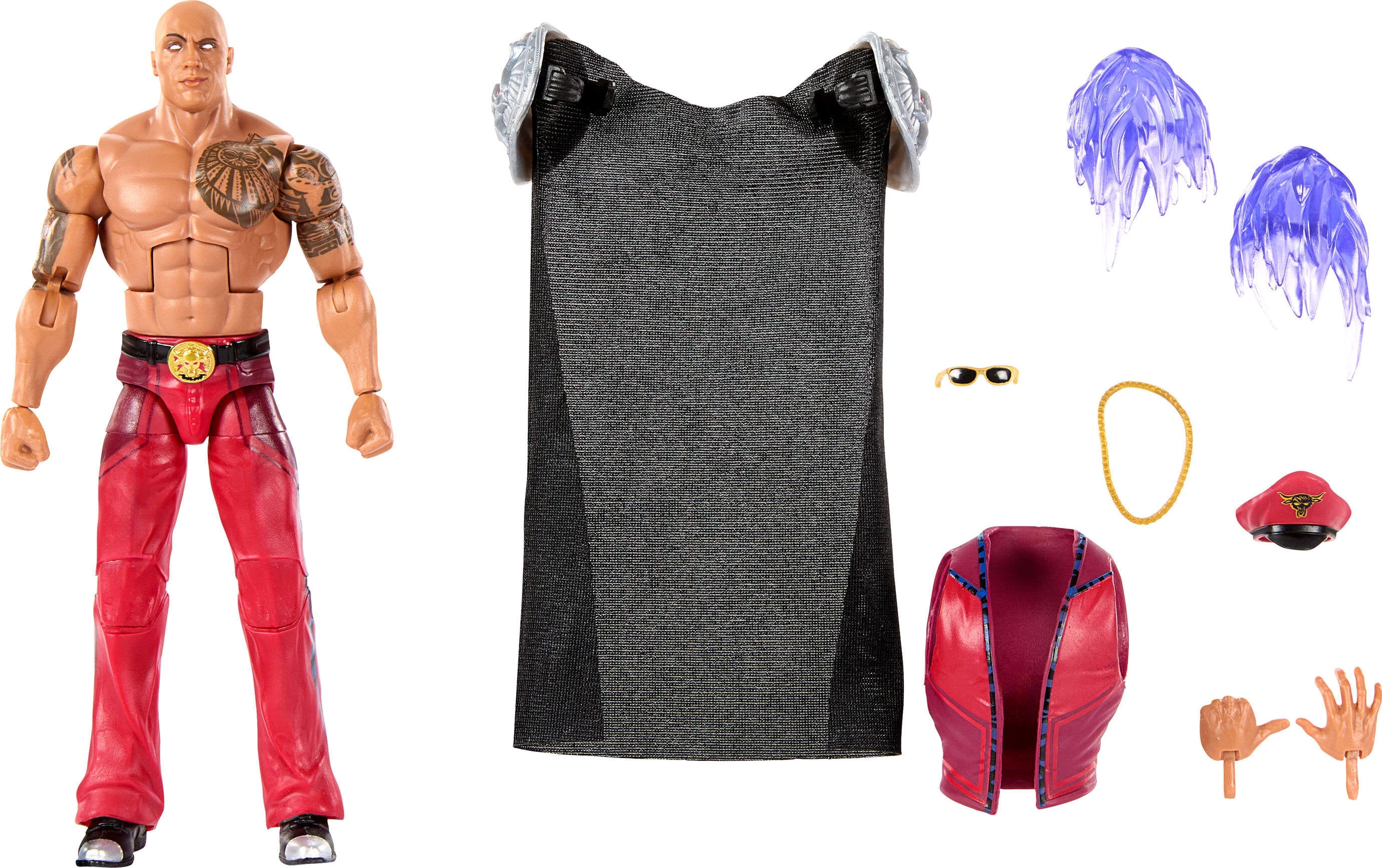 WWE x Street Fighter Action Figures, 6-inch Elite Collectible with