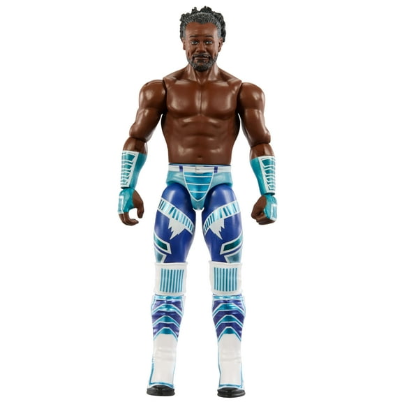 WWE Xavier Woods Action Figure, Main Event Series #159, 6-inch Collectible with Articulation