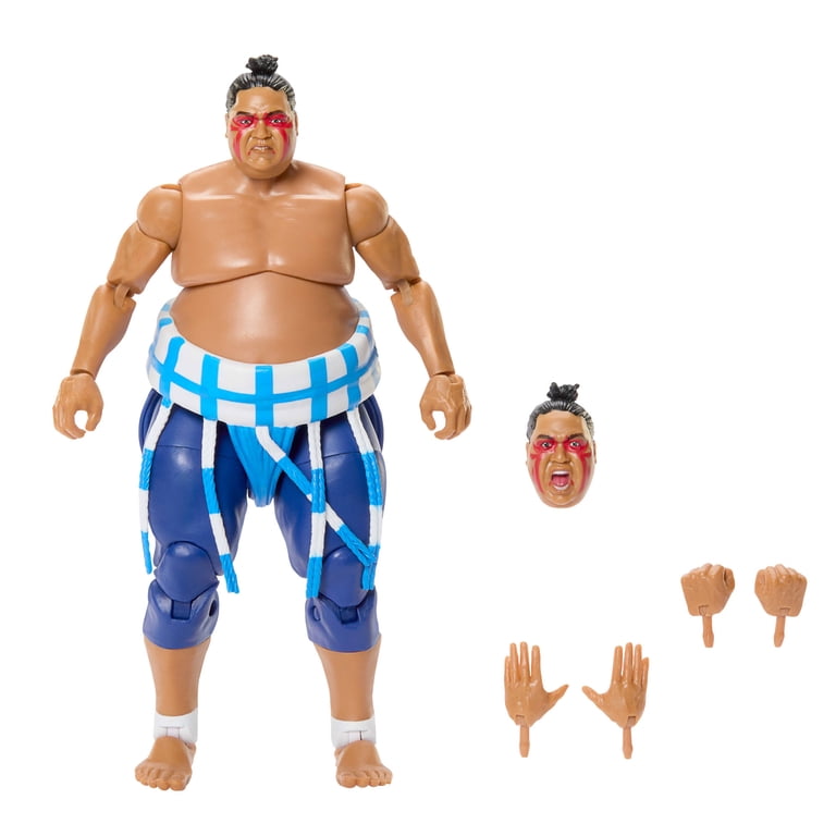 WWE x Street Fighter Yokozuna Action Figure & Accessories, 6-inch