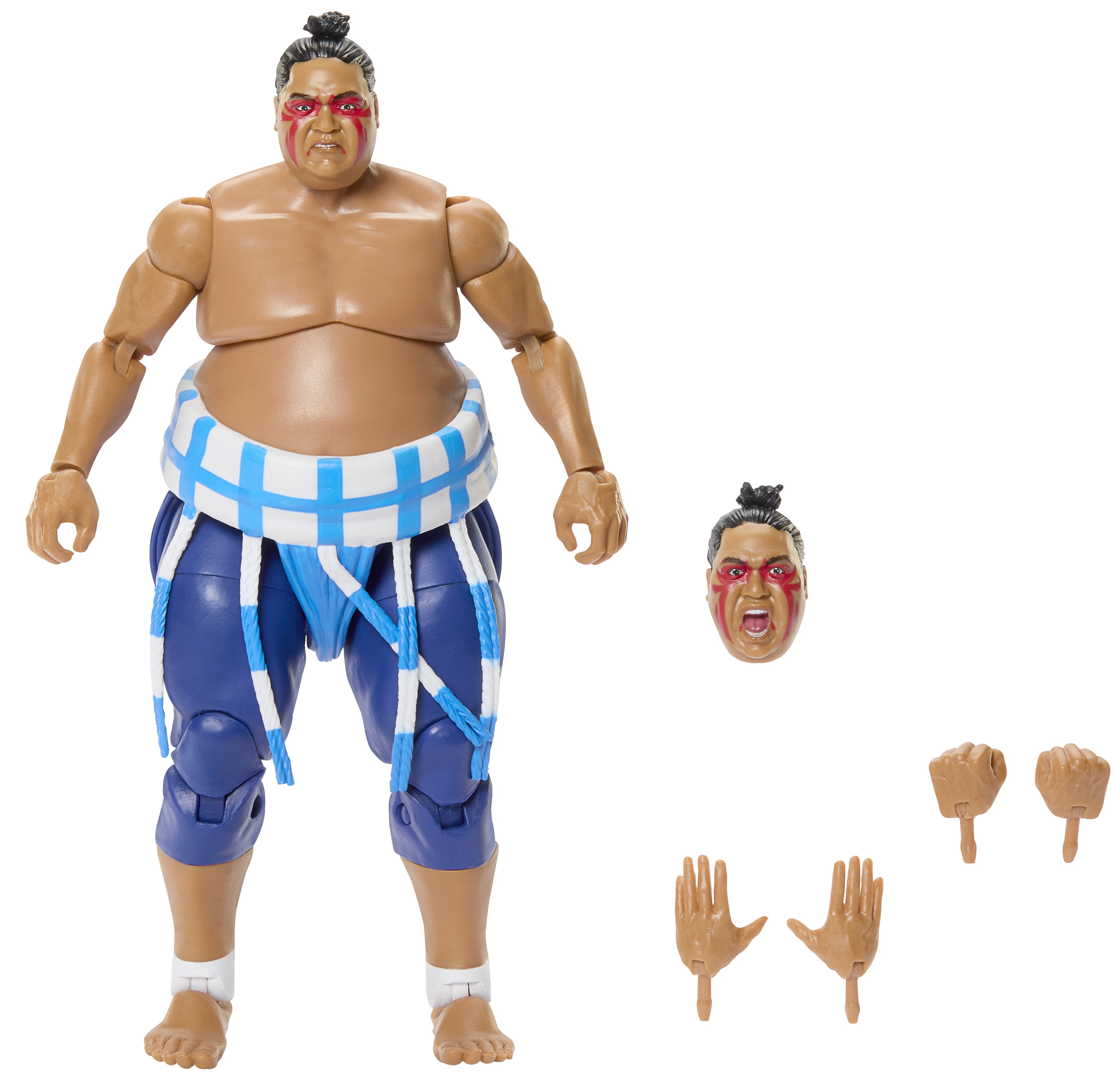 WWE x Street Fighter Action Figures, 6-inch Elite Collectible with