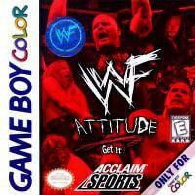 Restored WWF Attitude - Nintendo Gameboy Color GBC (Refurbished)